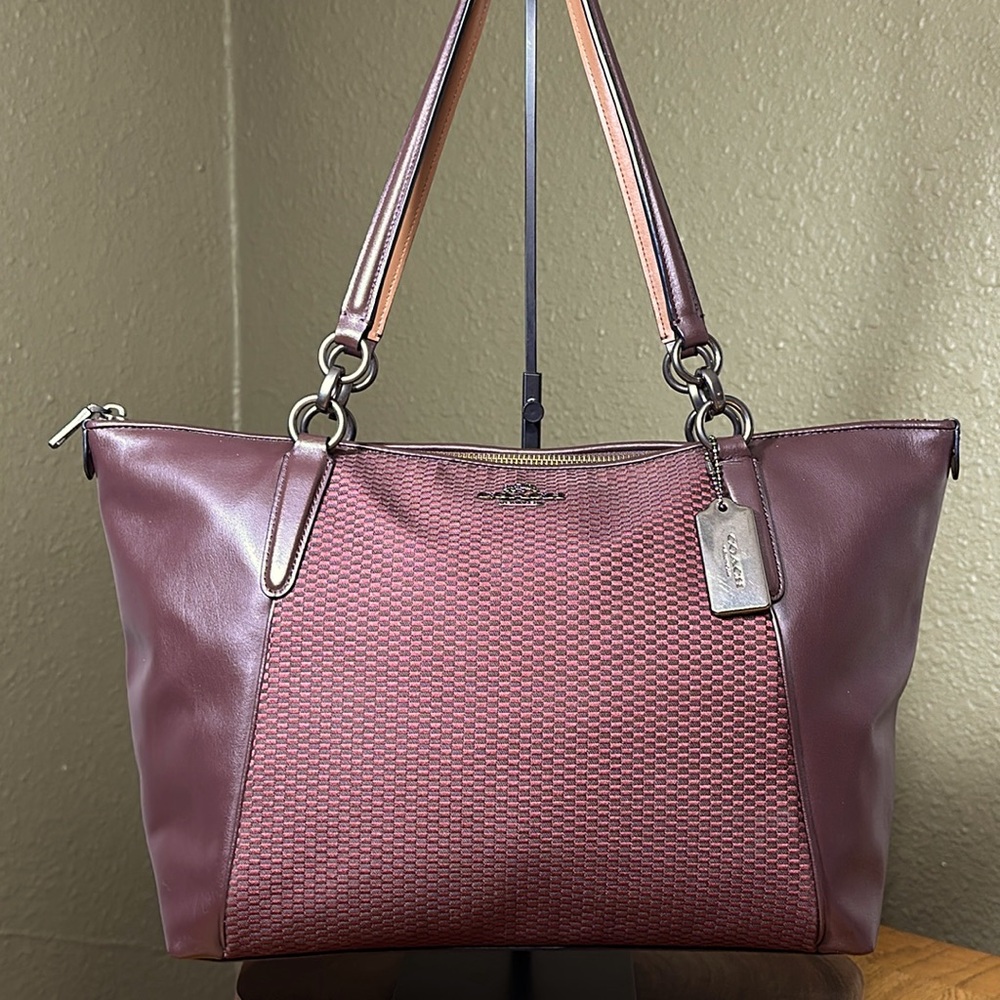 COACH Ava Tote in Legacy Jacquard